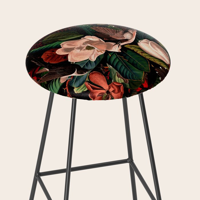 FLORAL AND BIRDS XIV Stool Gallery Image 2