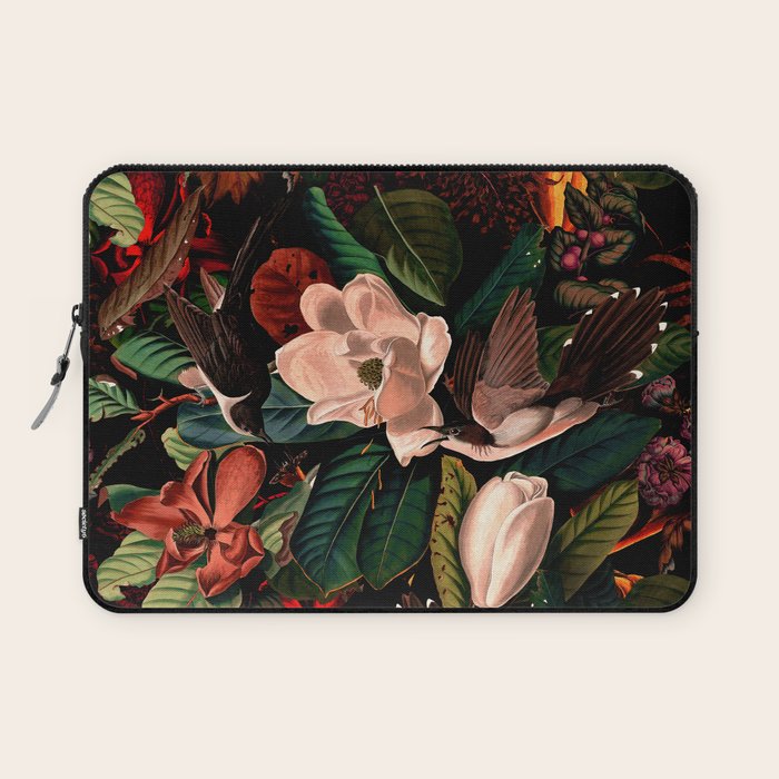 FLORAL AND BIRDS XIV Laptop Sleeve Gallery Image 1