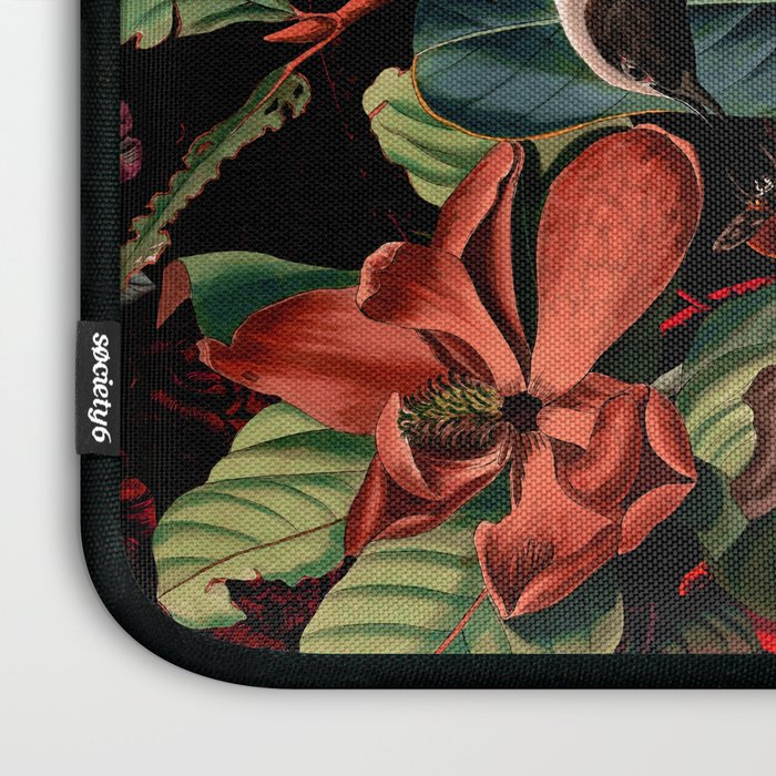 FLORAL AND BIRDS XIV Laptop Sleeve Gallery Image 3
