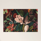FLORAL AND BIRDS XIV Welcome Mat Gallery Image 1