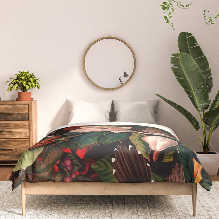 FLORAL AND BIRDS XIV Comforter Gallery Image 3