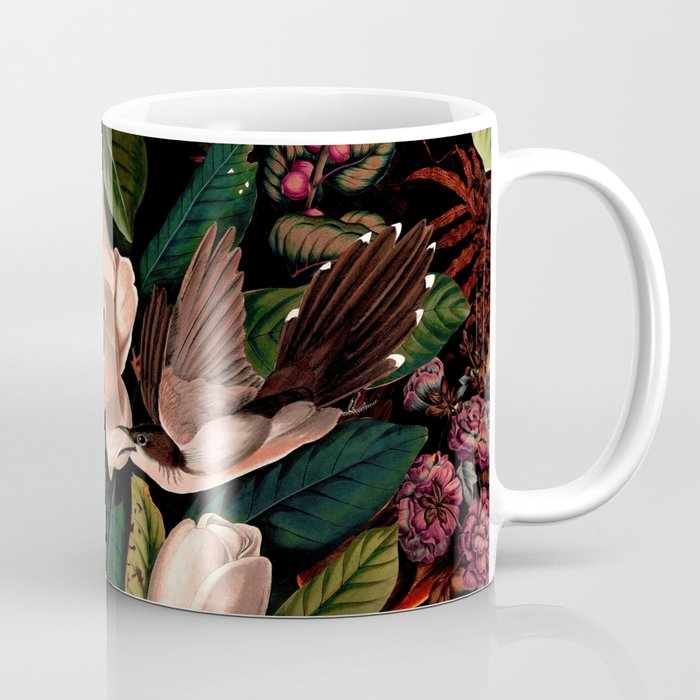 FLORAL AND BIRDS XIV Coffee Mug Gallery Image 1