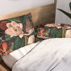 FLORAL AND BIRDS XIV Pillow Sham Gallery Image 2