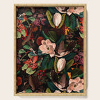FLORAL AND BIRDS XIV Serving Tray Gallery Image 1