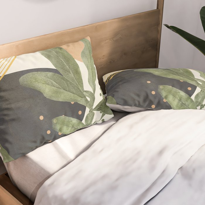 Branch Design 3 Pillow Sham Gallery Image 2