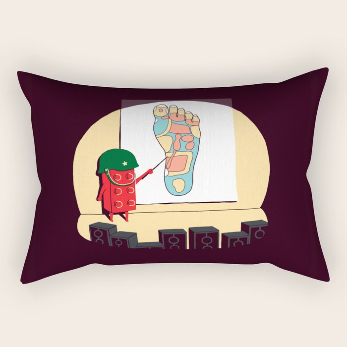 Know your enemy Rectangular Pillow Gallery Image 1