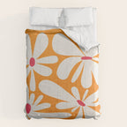 Bloom: Tangerine Matisse Color Series 03 Comforter Gallery Image 6