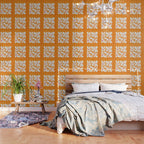 Bloom: Tangerine Matisse Color Series 03 Wallpaper Gallery Image 3
