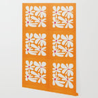 Bloom: Tangerine Matisse Color Series 03 Wallpaper Gallery Image 2