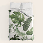 Tropical Leaf Duvet Cover Gallery Image 6