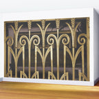 Art Deco Gold Abstract Modern Art Wall Mural Gallery Image 2