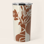 Botanical Contrast 4 Travel Mug Gallery Image 1