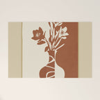 Botanical Contrast 4 Welcome Mat Gallery Image 1
