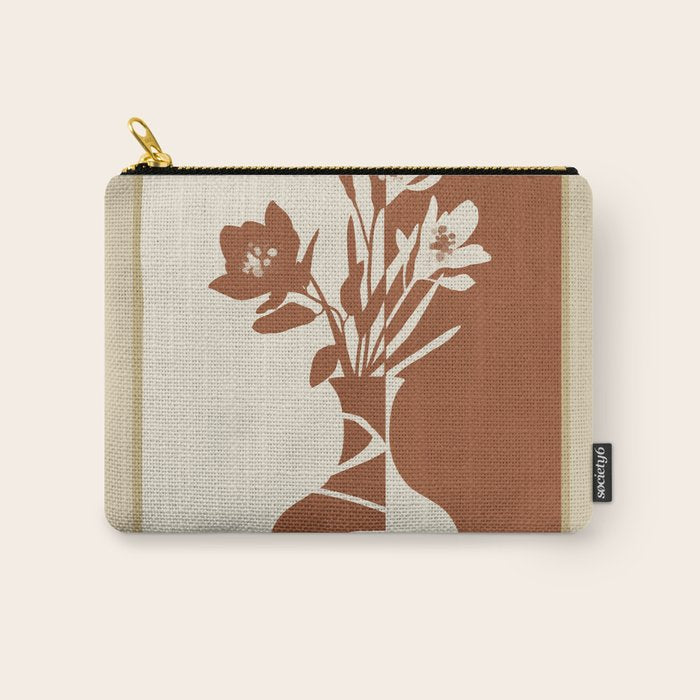 Botanical Contrast 4 Carry All Pouch Gallery Image 1