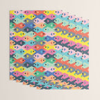 Fish tessellation Wrapping Paper Gallery Image 3