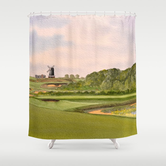 National Golf Links Of America Shower Curtain Gallery Image 1