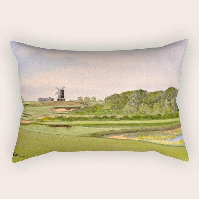 National Golf Links Of America Rectangular Pillow Gallery Image 2