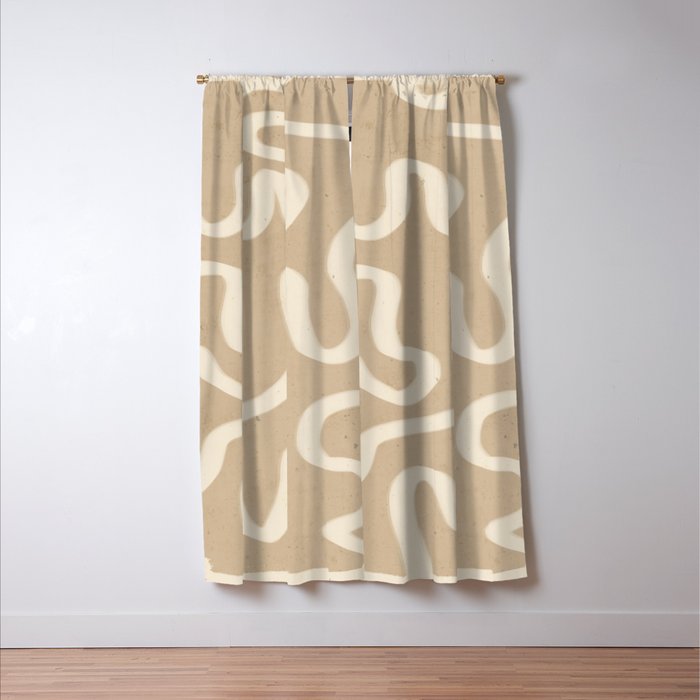 Organic Flow Window Curtain Gallery Image 3