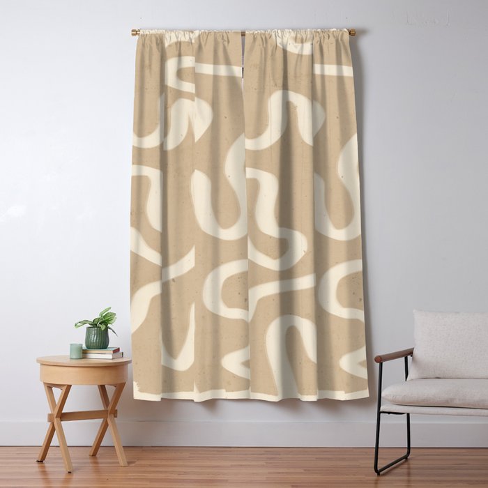 Organic Flow Window Curtain Gallery Image 5