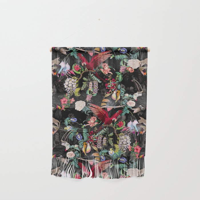 Floral and Birds IX Wall Hanging Gallery Image 1