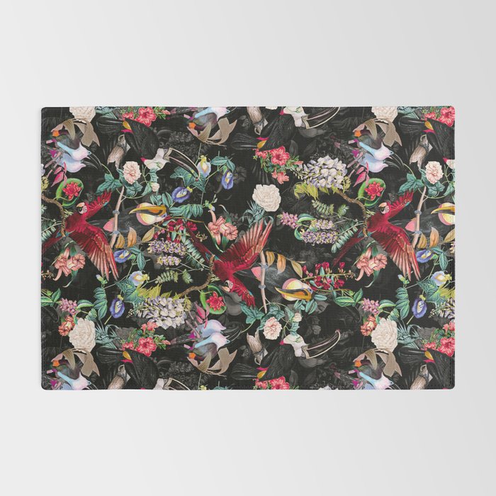 Floral and Birds IX Rug Gallery Image 2