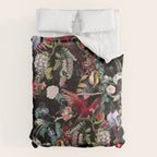 Floral and Birds IX Duvet Cover Gallery Image 6