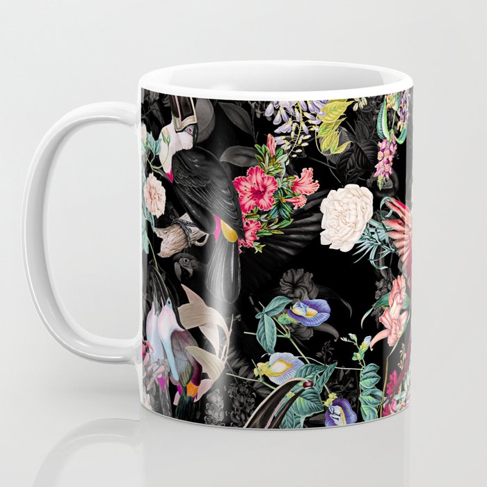 Floral and Birds IX Coffee Mug Gallery Image 3