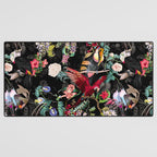 Floral and Birds IX Desk Mat Gallery Image 3