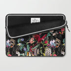 Floral and Birds IX Laptop Sleeve Gallery Image 2