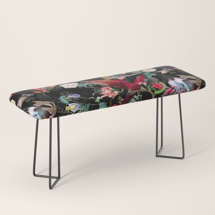 Floral and Birds IX Bench Gallery Image 1
