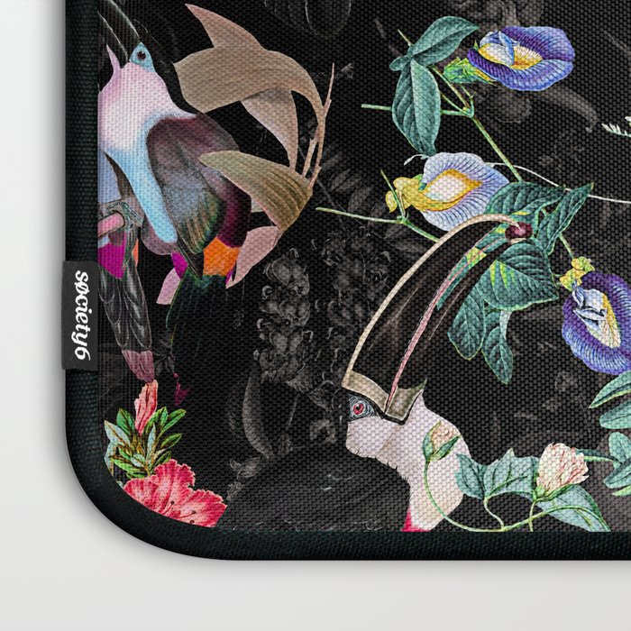 Floral and Birds IX Laptop Sleeve Gallery Image 3