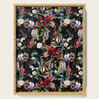 Floral and Birds IX Serving Tray Gallery Image 1
