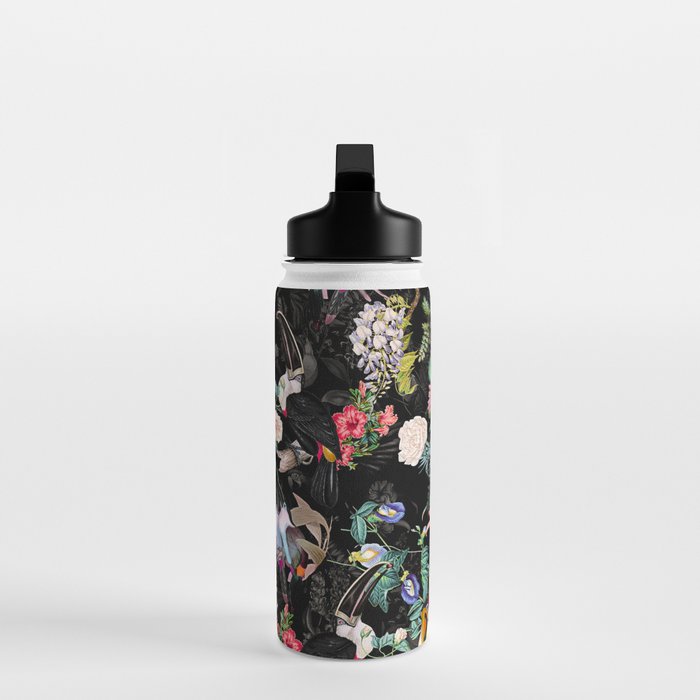Floral and Birds IX Water Bottle Gallery Image 3