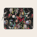 Floral and Birds IX Laptop Sleeve Gallery Image 1