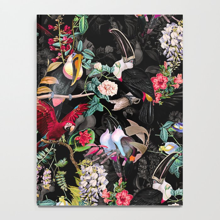 Floral and Birds IX Notebook Gallery Image 4