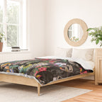 Floral and Birds IX Duvet Cover Gallery Image 2