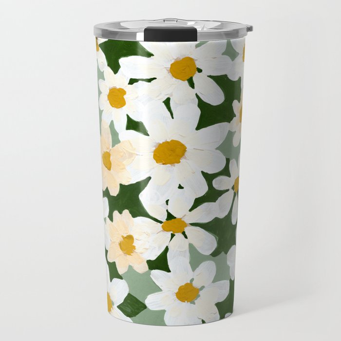Field Daisies Travel Mug Gallery Image 1