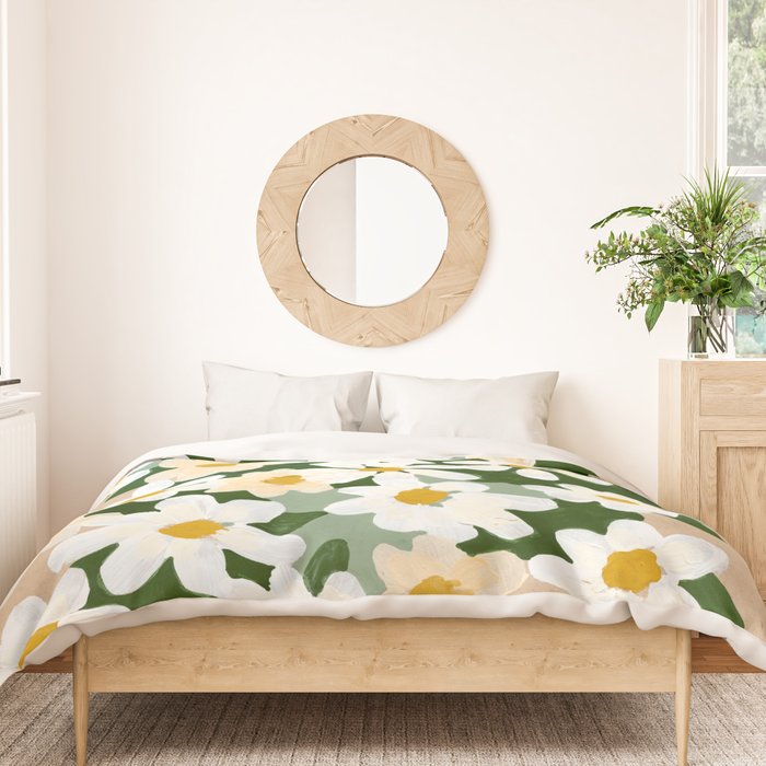 Field Daisies Duvet Cover Gallery Image 3