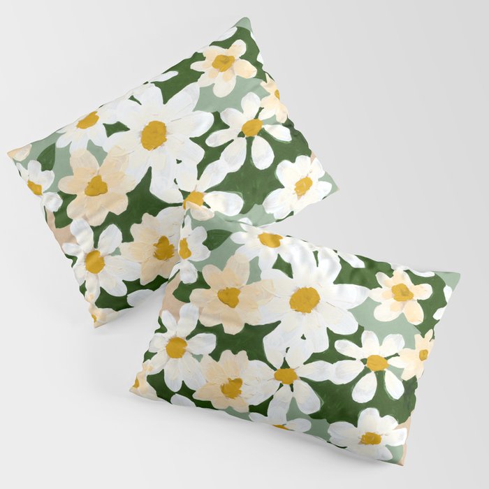 Field Daisies Pillow Sham Gallery Image 3