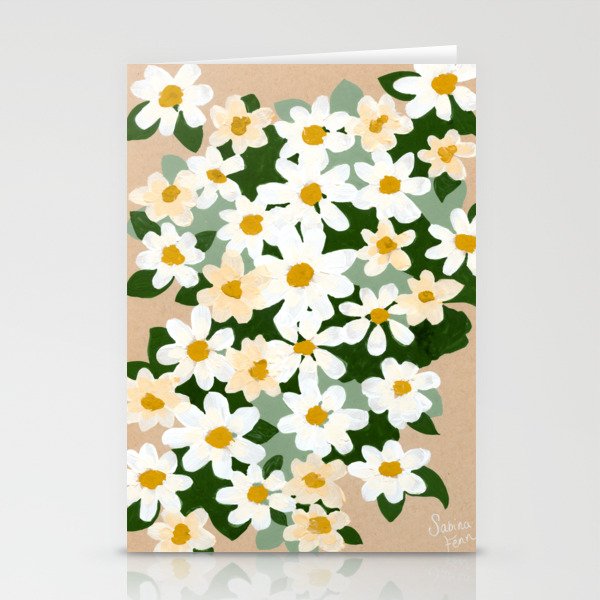 Field Daisies Stationery Card Gallery Image 1