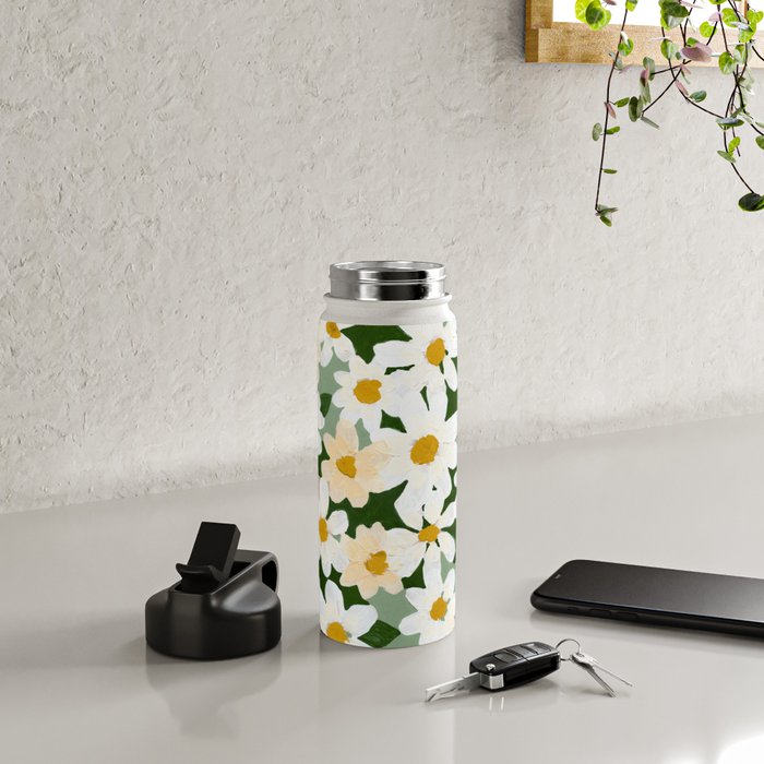 Field Daisies Water Bottle Gallery Image 4