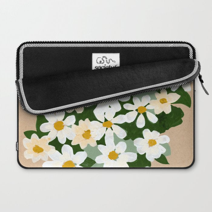 Field Daisies Laptop Sleeve Gallery Image 2