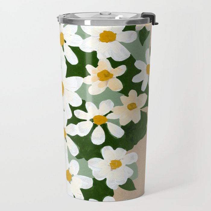Field Daisies Travel Mug Gallery Image 2