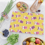 Bubble Tea Boba Pattern Cutting Board Gallery Image 2
