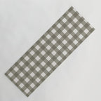 Gingham Cloth / Olive Checks Yoga Mat Gallery Image 1