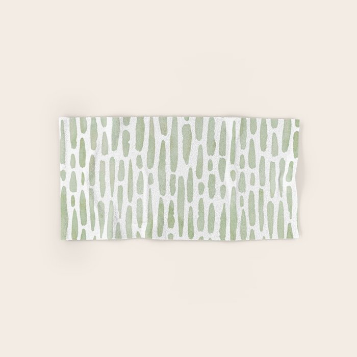 Sage Green Bath Towel Gallery Image 1