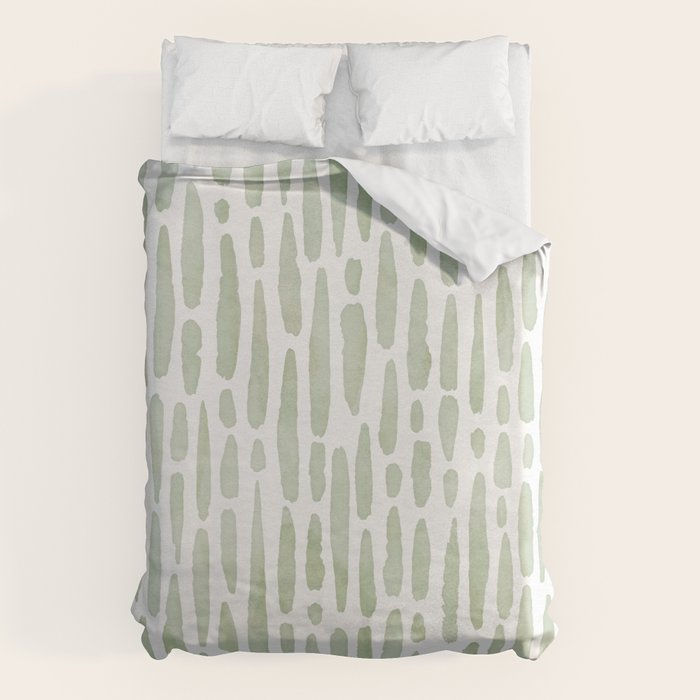 Sage Green Duvet Cover Gallery Image 1