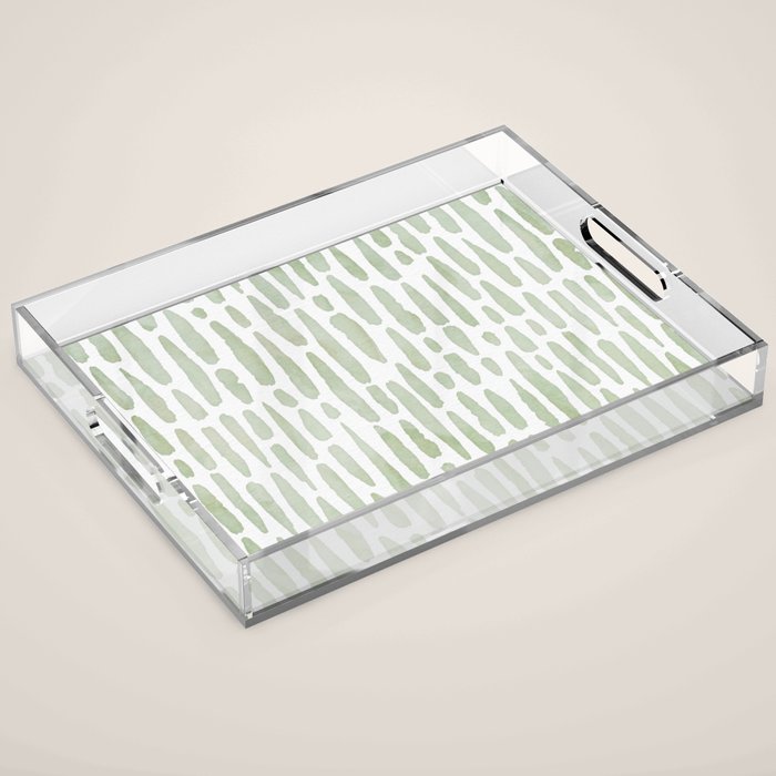 Sage Green Acrylic Tray Gallery Image 1