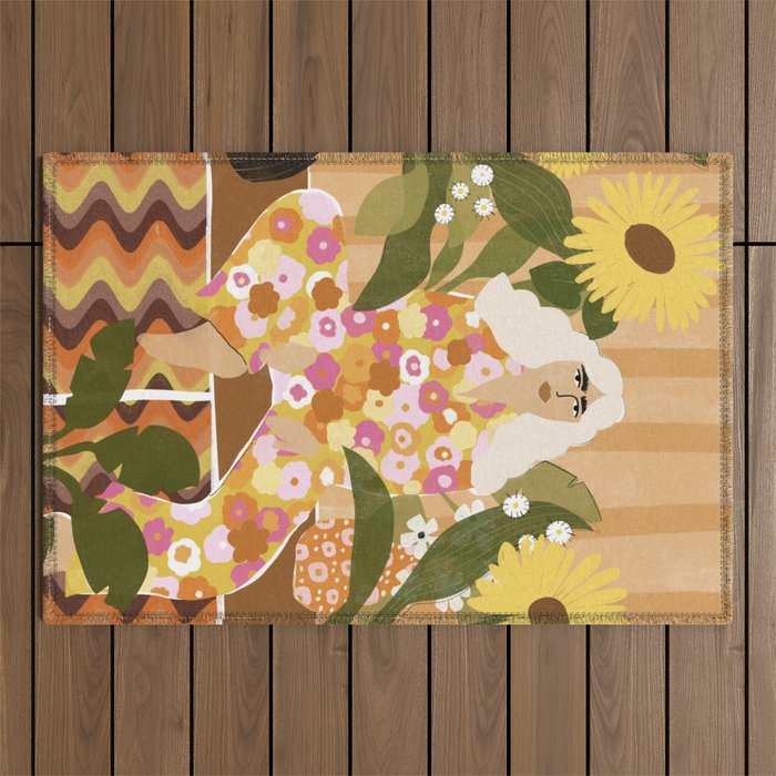 Nostalgia Outdoor Rug Gallery Image 1