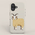 Whimsical Jacob Sheep iPhone Case Gallery Image 1
